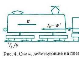 Трогание с места и разгон поезда при отправлении со станции Шкатулка качественных задач по физике: инерция